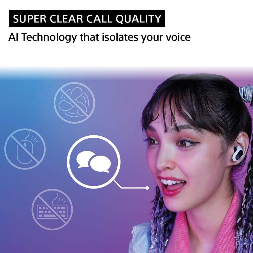 Sony INZONE Buds Truly Wireless Noise Canceling Gaming Earbuds with 24H Battery & Charging Case - 360 Spatial Sound, 30ms Low Latency for PC/PS5 - USB-C Dongle & LE Audio (LC3), WF-G700N Black - Perfect for Competitive Gaming & Immersive Entertainment
