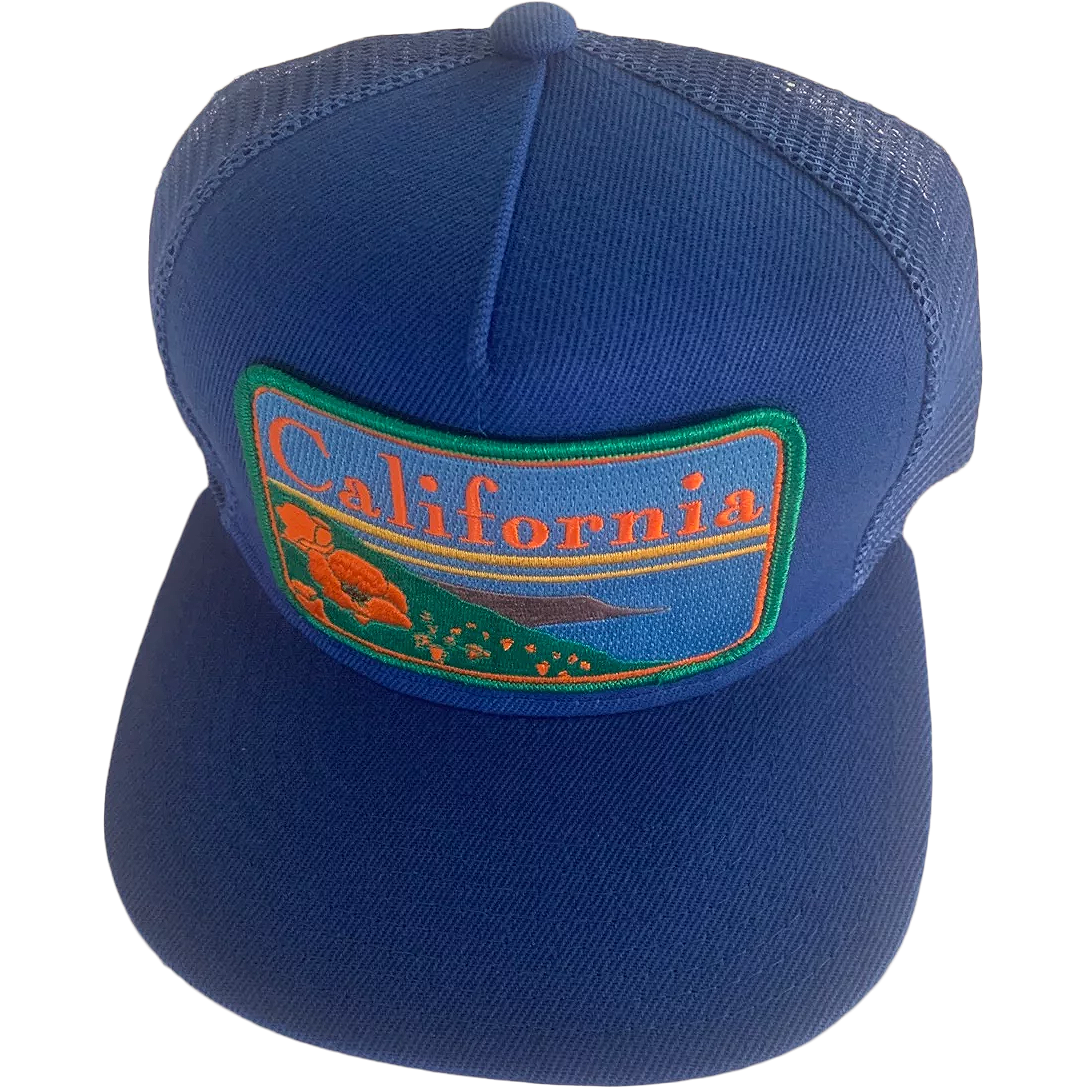California Trucker Hat - Classic Adjustable Baseball Cap for Men & Women - Perfect for Outdoor Activities, Sports, and Casual Wear