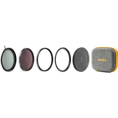 NiSi 95mm Swift VND Mist Kit 1-9 Stops (4 Stop ND + Black Mist 1/4) - Professional Variable ND Filter for Cinematic Video & Photography, Perfect for Outdoor Filming, Travel Vlogging, and Landscape Photography