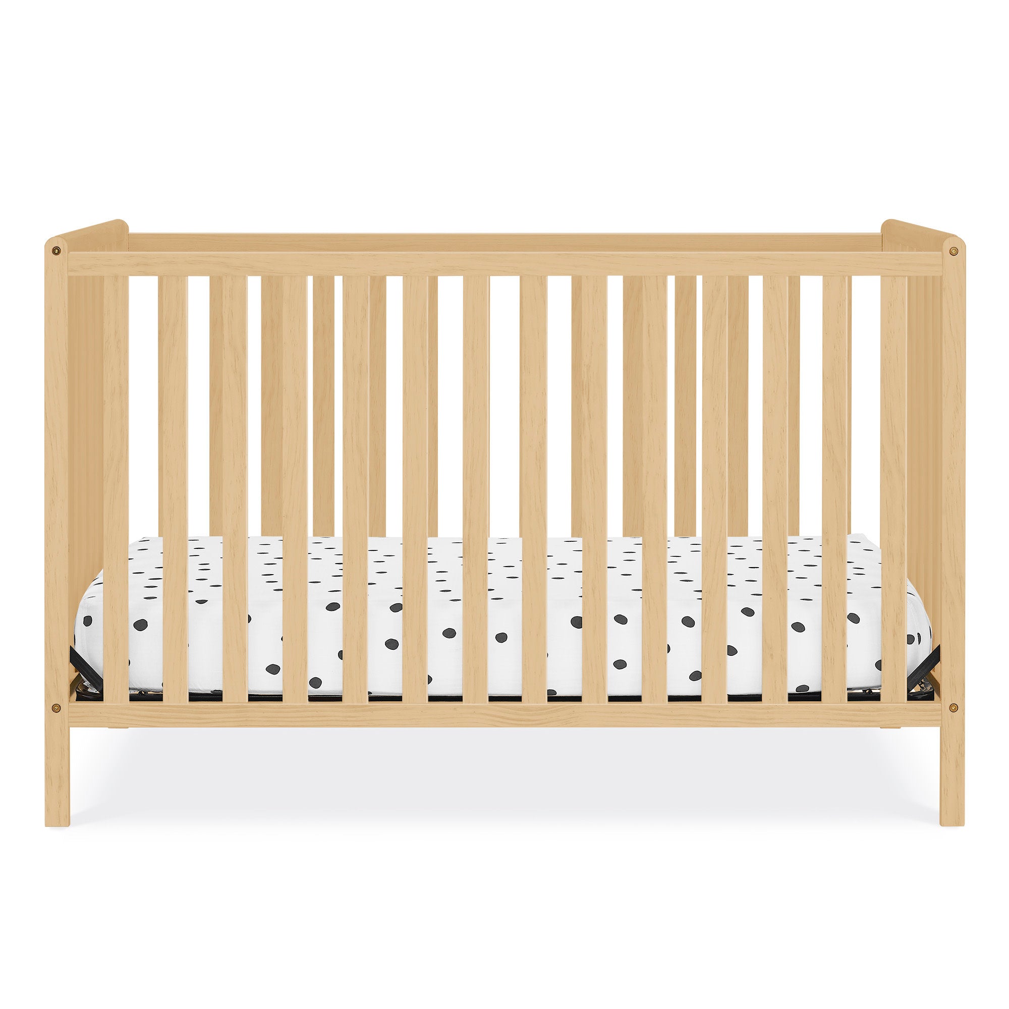 Heartland 4-in-1 Convertible Baby Crib - Toddler Bed, Daybed & Full-Size Bed - Safe Nursery Furniture for Newborn to Adult - Perfect for Baby Rooms, Daycare Centers & Guest Bedrooms