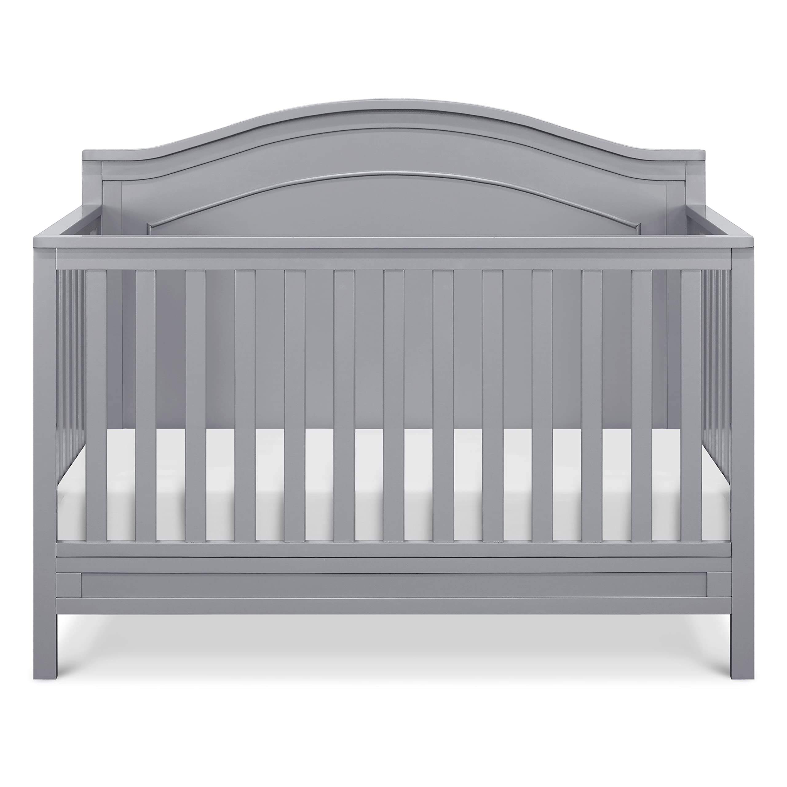 DaVinci Charlie 4-in-1 Convertible Baby Crib - GREENGUARD Gold Certified - Nursery & Toddler Bedroom Essential