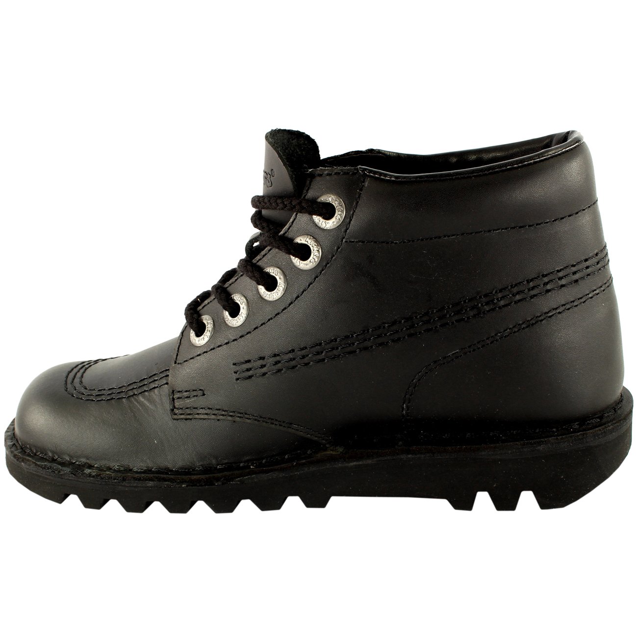 Women's Kickers Kick Hi Classic Leather Ankle Boots - Comfortable Office & Work Shoes for Professional Women | Perfect for Business Casual, Commuting & Everyday Wear