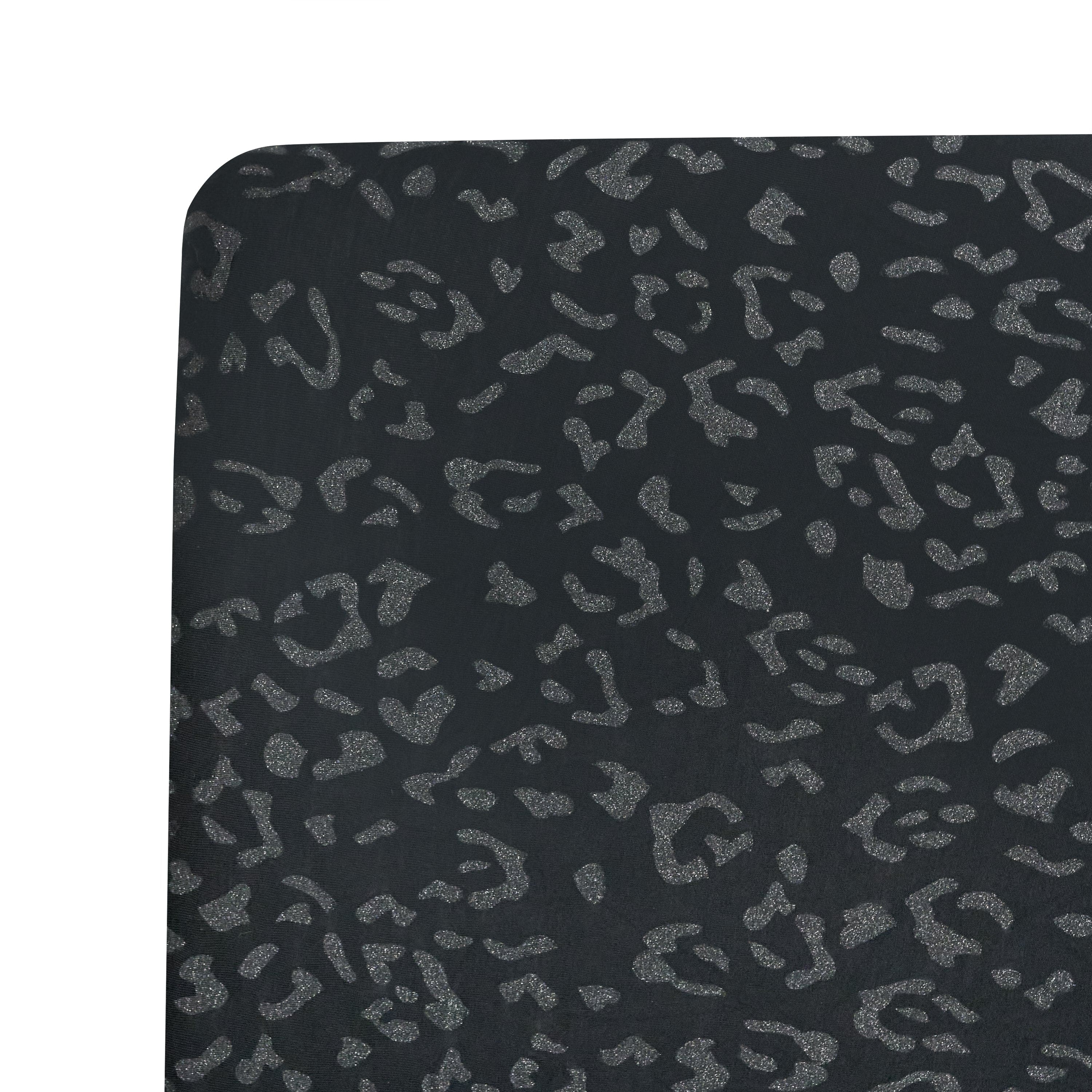Midnight Leopard Twin Sheet Set - Soft & Breathable Bedding for Cozy Nights - Perfect for Kids' Rooms, Guest Beds & Dorm Decor