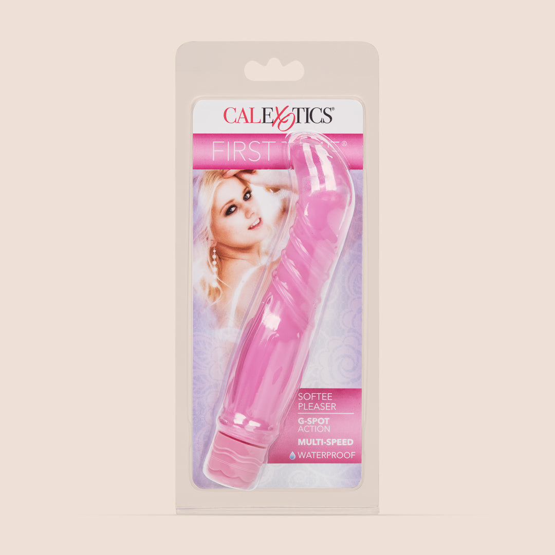 First Time® Softee Pleaser - Soft Removable Sleeve ABS Massager for Sensual Relaxation | Perfect for Couples & Solo Use in Bedroom or Spa