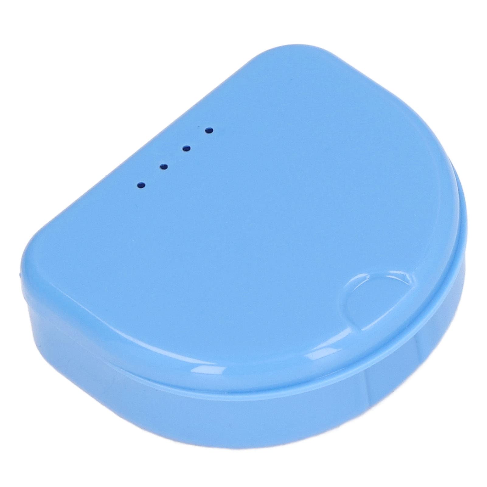 12 Pcs Plastic Denture Retainer Box - Orthodontic Tooth Storage Case for Travel & Night Use | Compact & Durable Retainer Holder for Braces, Aligners, Invisalign