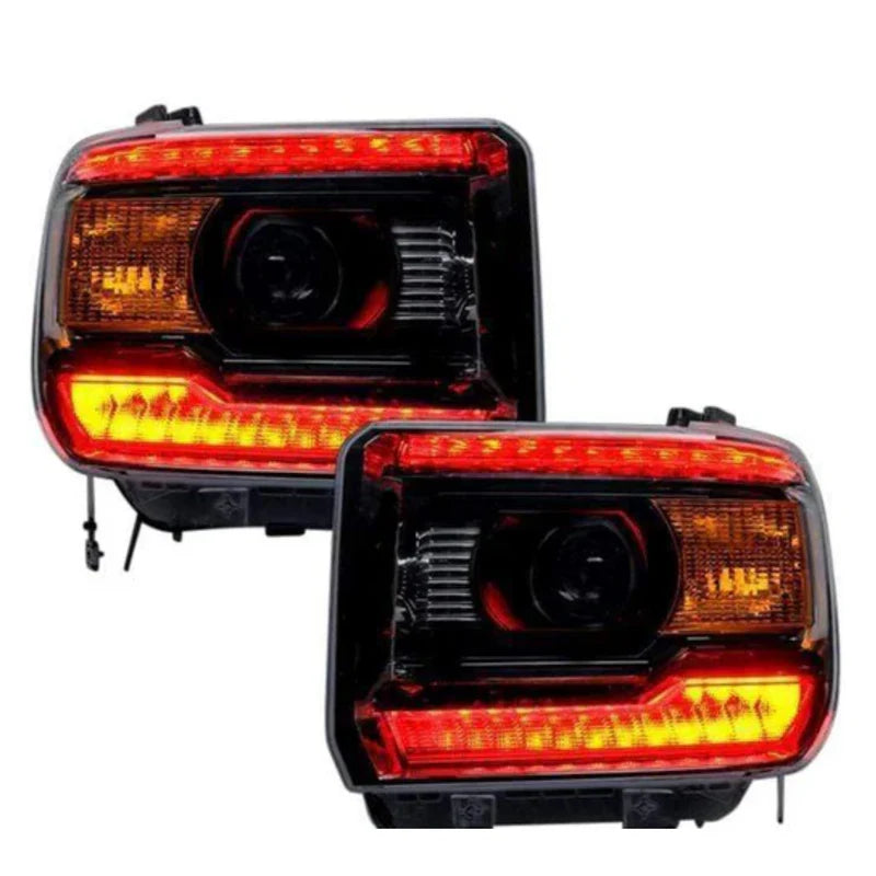 GMC Sierra RGBW DRL Boards for 2014-2015 Models - Upgrade Your Truck Lighting for Off-Road & Night Driving