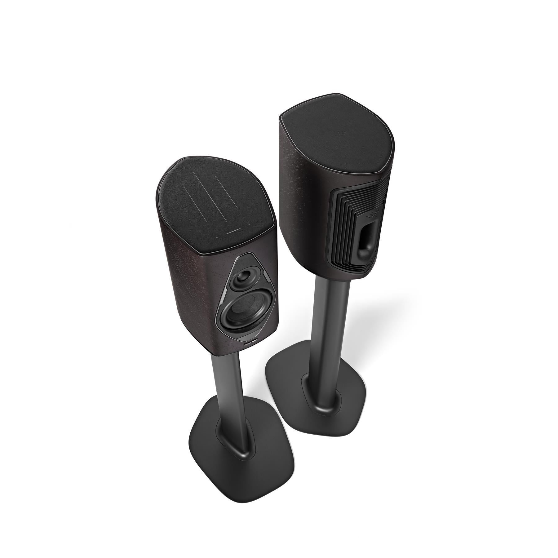 Sonus faber Duetto Active Stereo Speakers with Stands - Premium Wireless Bookshelf Speakers for Home Theater, Music Studio & Office | Hi-Fi Sound System with Bluetooth Connectivity
