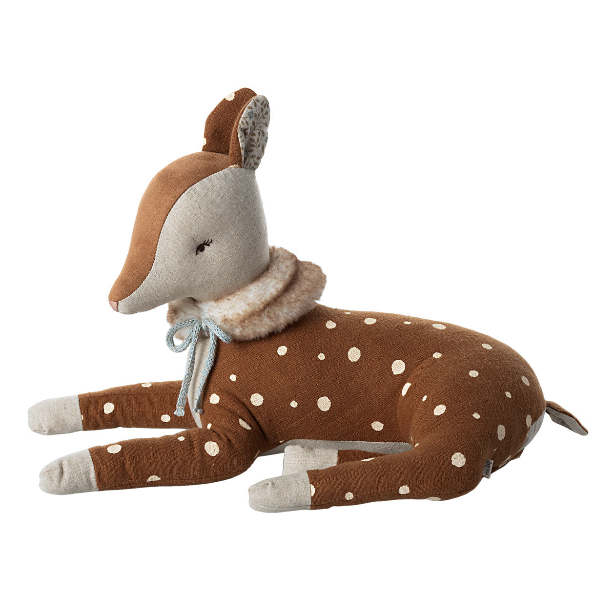 Maileg Cosy Bambi Plush Toy - Soft & Cuddly Stuffed Animal for Kids, Perfect for Nursery Decor, Gifts & Playtime Comfort