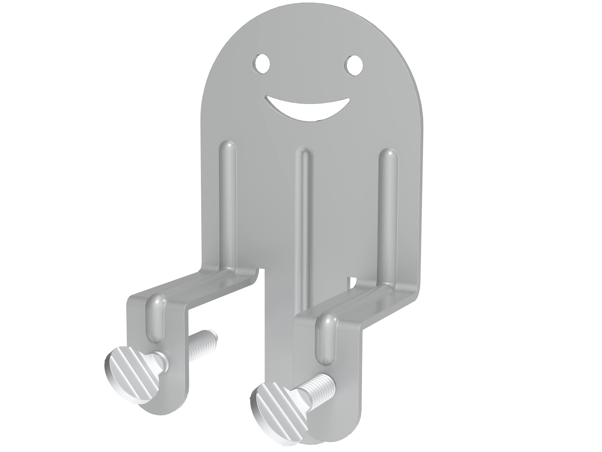 Non-Slip Mattress Grippers for Bed Frame - 6 Pack Adjustable Anti-Slide Pads, Universal Mattress Holder for Most Bed Sizes, Easy Installation (Shiny Silver) - Perfect for King/Queen/Twin Beds to Prevent Mattress Shifting