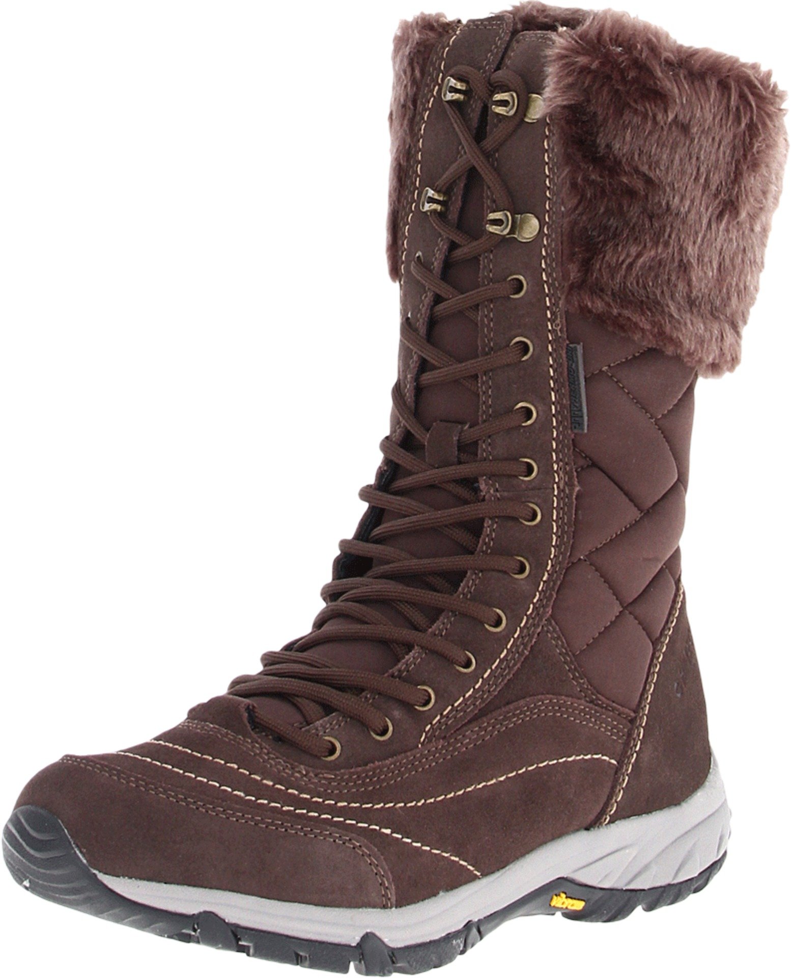 Hi-Tec Women's Harmony Quilt Mid 200 Waterproof Hiking Boots - Warm Winter Snow Boots for Outdoor Trekking & Casual Wear