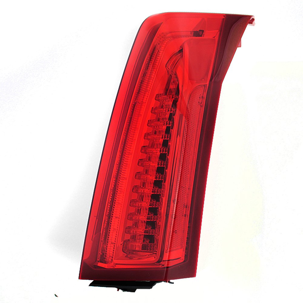 AKKON LED Daytime Running Lights & Tail Lights for 2013-2018 Cadillac ATS - Chrome Housing with Red/Clear Lens - Complete Set | Upgrade Your Car's Style & Visibility