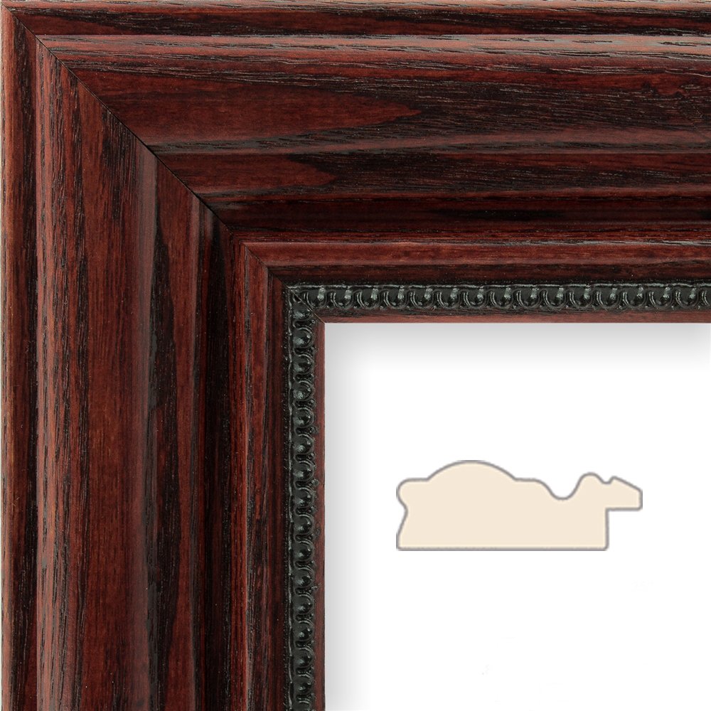 Custom Push Pin Travel Map - Blue Ice World Design - Solid Cherry Wood Framed Wall Art with 150 Pins - Handmade in USA - 27.5