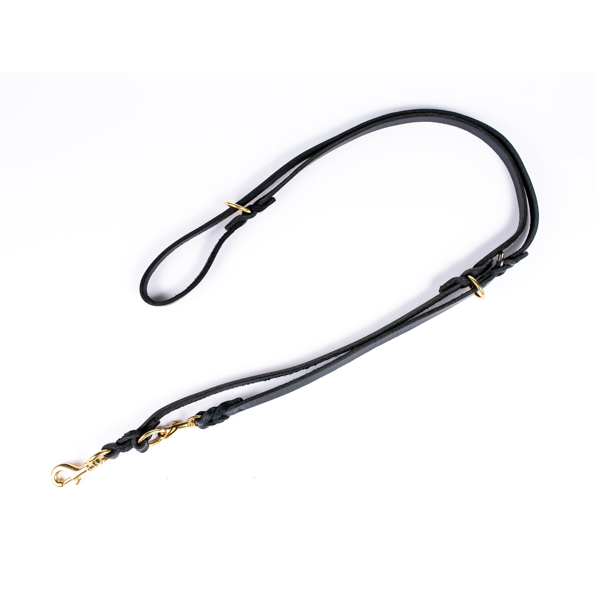 Premium Adjustable Leather Dog Leash - Strong & Durable for Walking, Training & Outdoor Adventures - Perfect for Large & Small Breeds