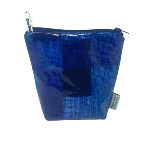 EcoBagIt! Reusable Sandwich Bags - Washable & Eco-Friendly Denim Patchwork Design - Perfect for School Lunches, Picnics & Food Storage