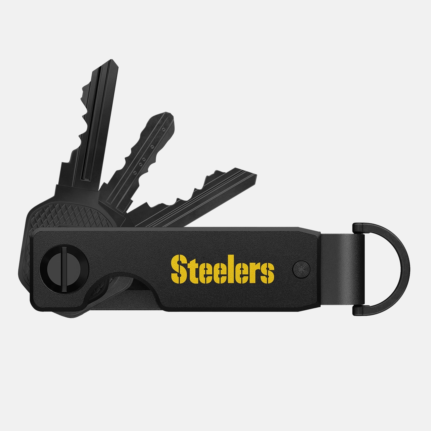 Ridge KeyCase for Pittsburgh Steelers - Durable RFID Blocking Key Holder for Car Keys, House Keys & Office Keys - Perfect for Steelers Fans & Everyday Use