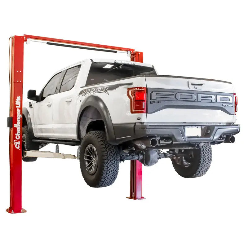 Challenger VLE10 10K Versymmetric Car Lift - Heavy Duty 2 Post Auto Lift for Home Garage & Professional Workshop - Perfect for Vehicle Maintenance, Tire Changes & Detailing