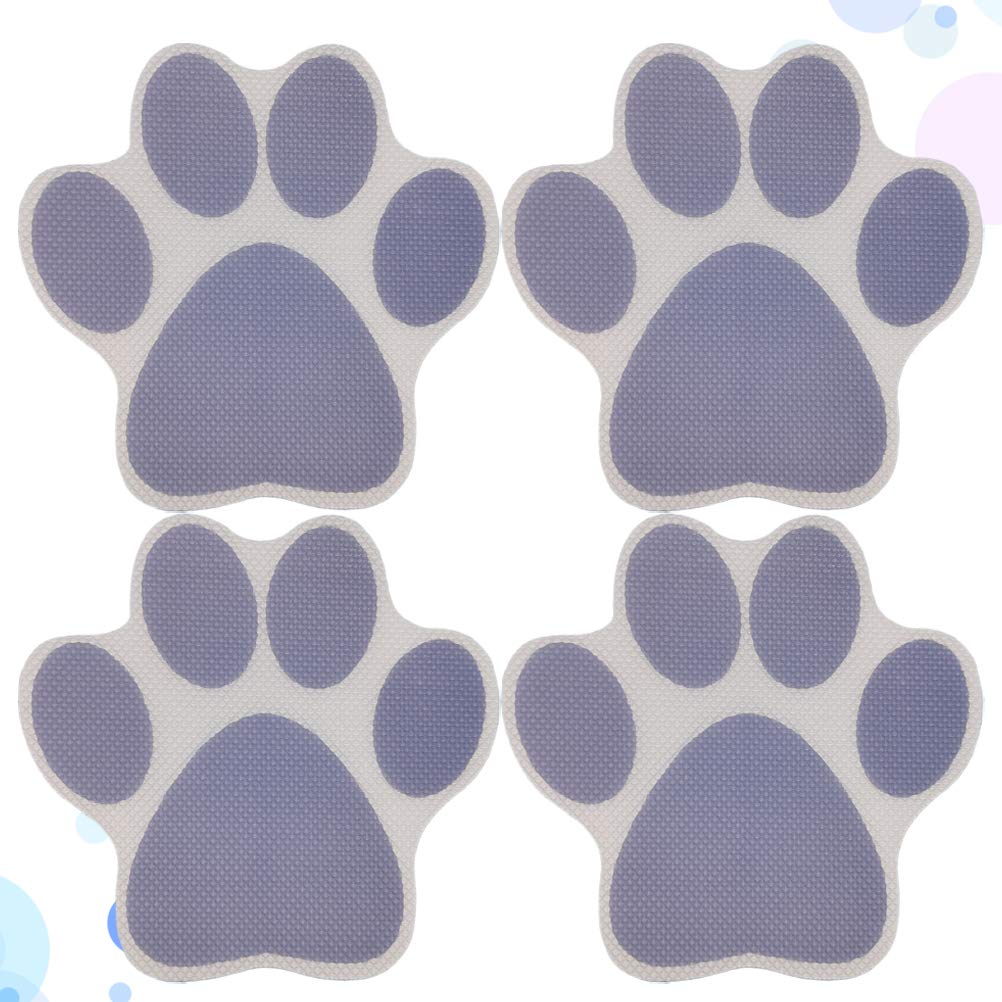 4-Pack Waterproof Bathtub Stickers for Kids - Non-Slip Adhesive Decals for Bath, Floor & Tiles - Skin-Friendly, Safe & Fun Bath Time Decorations - Perfect for Toddler Playtime & Nursery Bathroom Decor