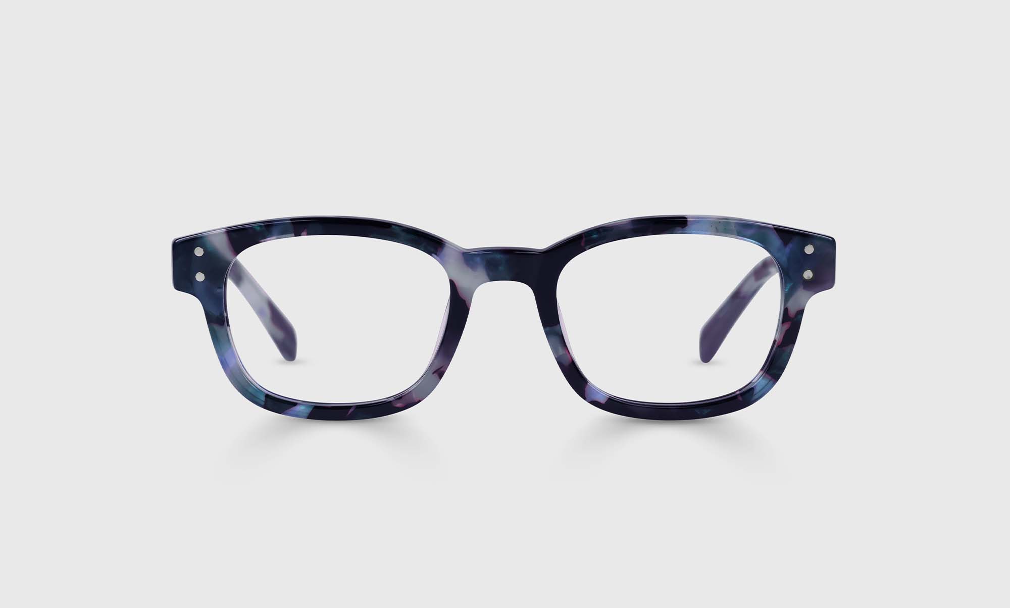 Biff Narrow Color 13 Blueberry Tortoise Front and Temple Glasses - Stylish Eyewear for Reading, Driving & Fashion Accessories