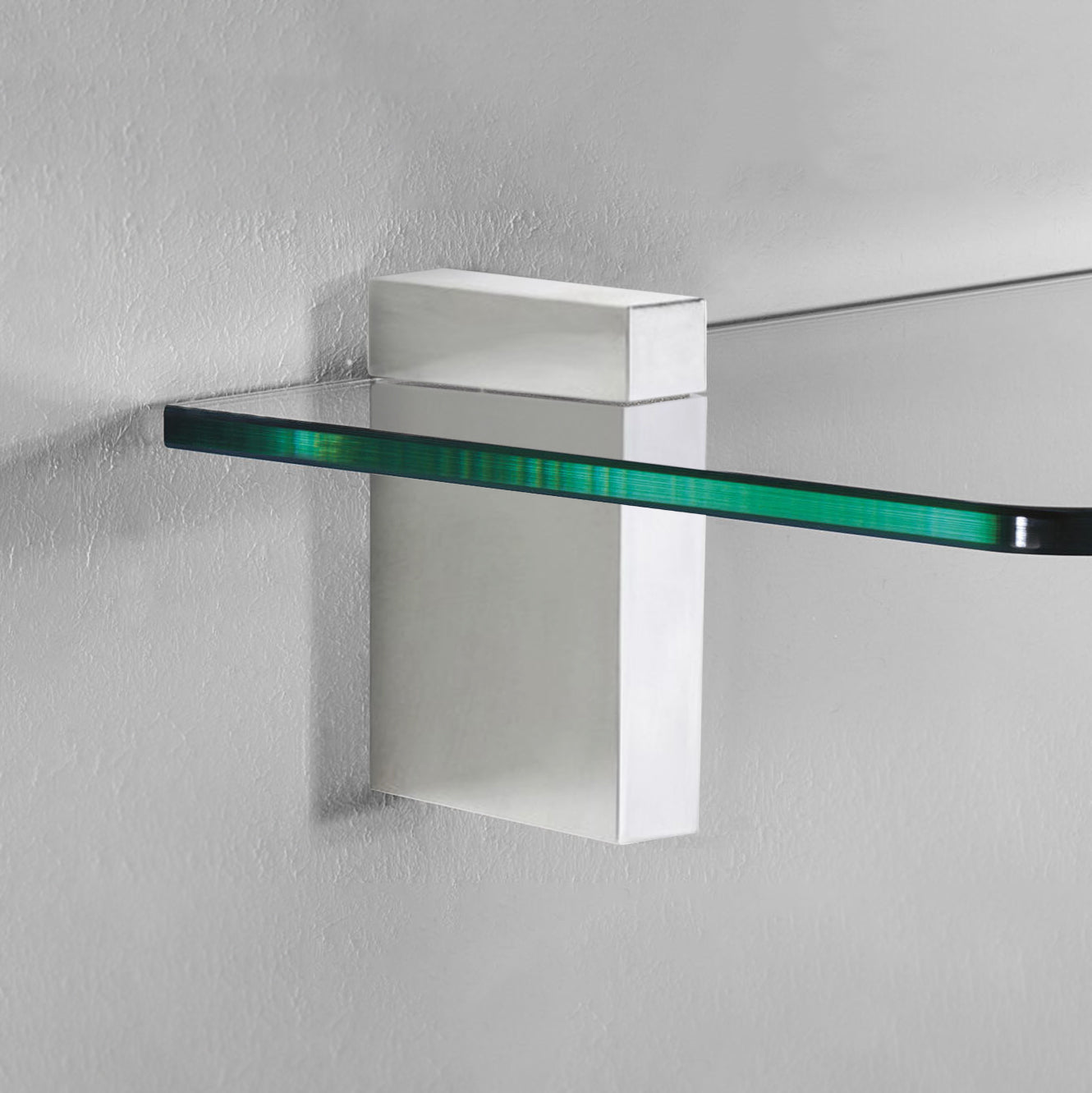 CUADRO MAXI Shelf Clip - Heavy Duty Shelf Brackets for Floating Shelves, Wall Mounted Storage Organizer - Perfect for Kitchen, Bathroom, Garage & Home Office Organization