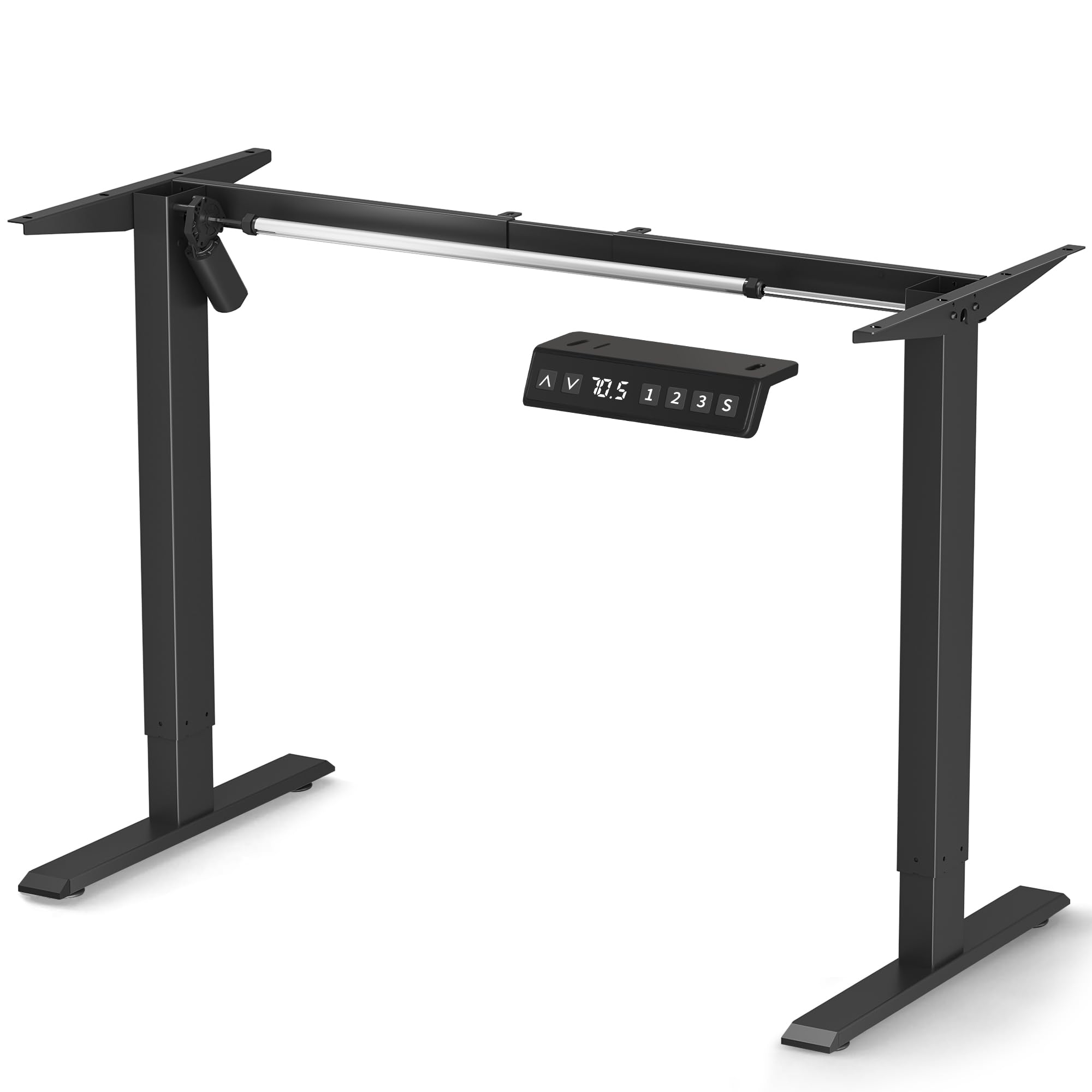Electric Standing Desk Frame - Height Adjustable Desk Legs for 75