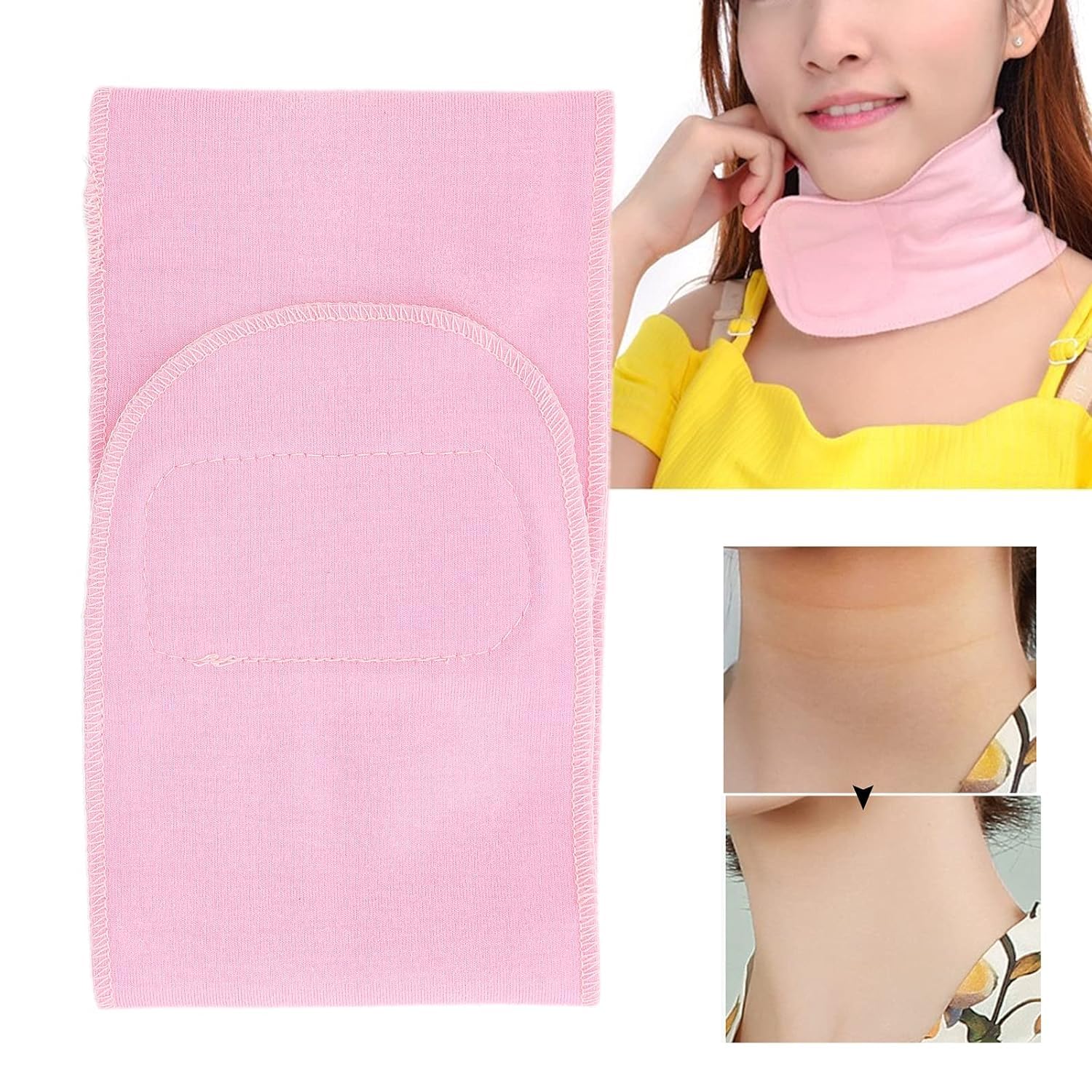 Reusable Silicone Neck Patches for Wrinkles - 1 Pack Anti-Aging Neck Mask for Tightening & Firming Skin | Beauty Care for Neck Cream Application | Perfect for Night Routine & Travel Skincare