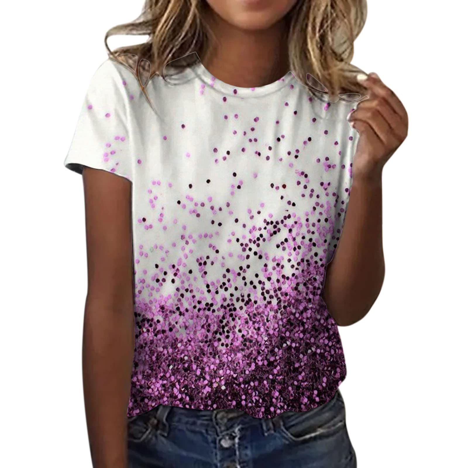 Vintage Floral T-Shirt for Women - Western Graphic Tee for Casual Wear