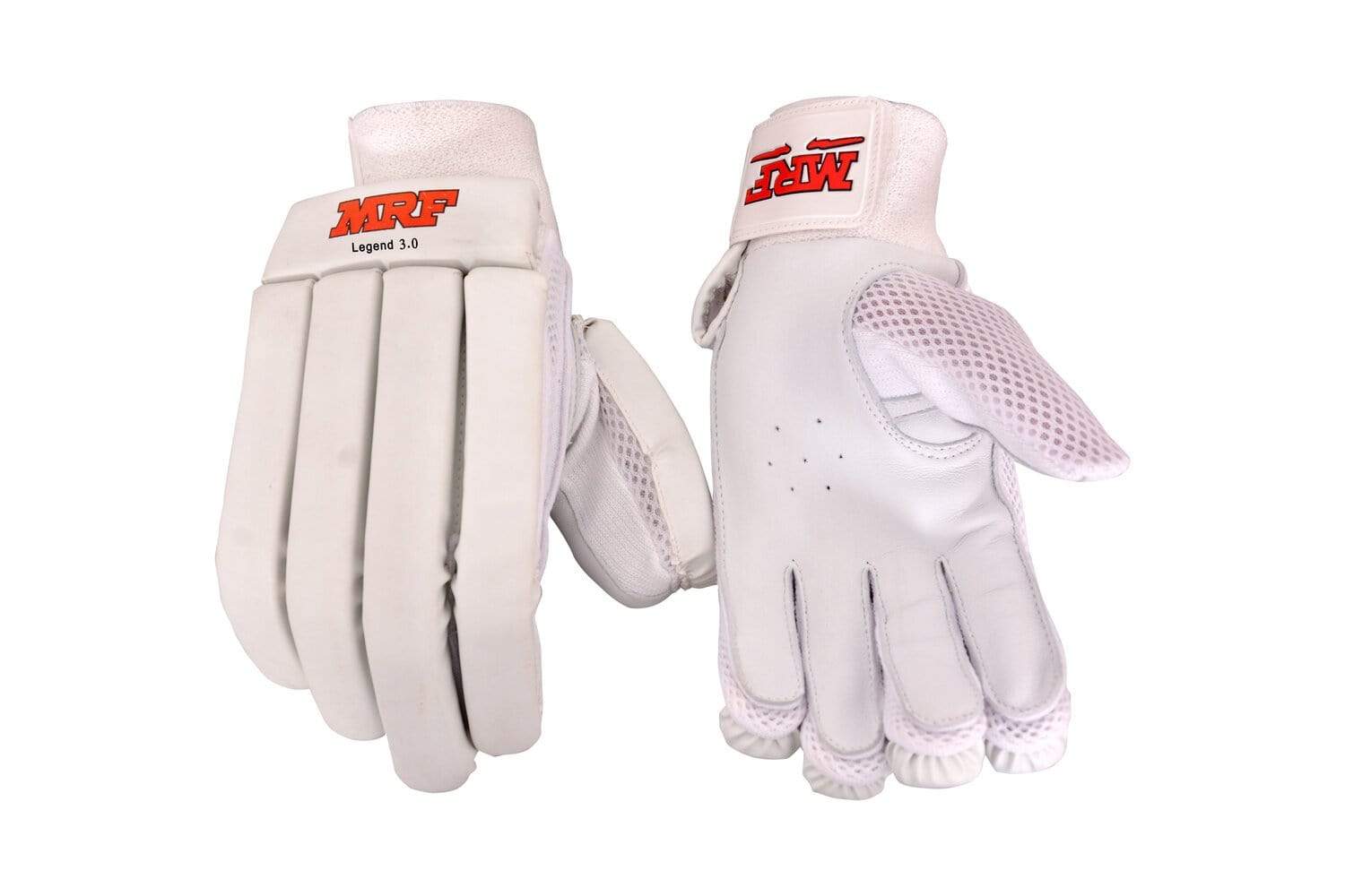 MRF Legend VK 3.0 Cricket Batting Gloves - Premium Leather Protection for Batsmen | Perfect for Practice, Matches & Professional Cricket Games