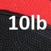10 LB - Red/Black