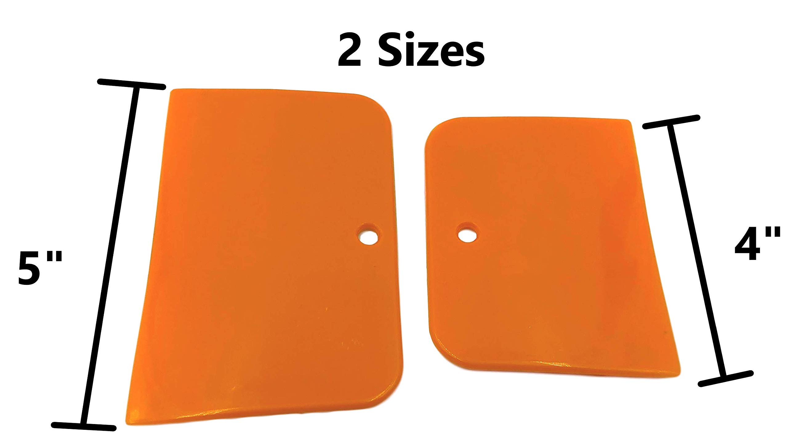 Body Works Bondo Spreader Set - 20 Pack Plastic Spatulas (4