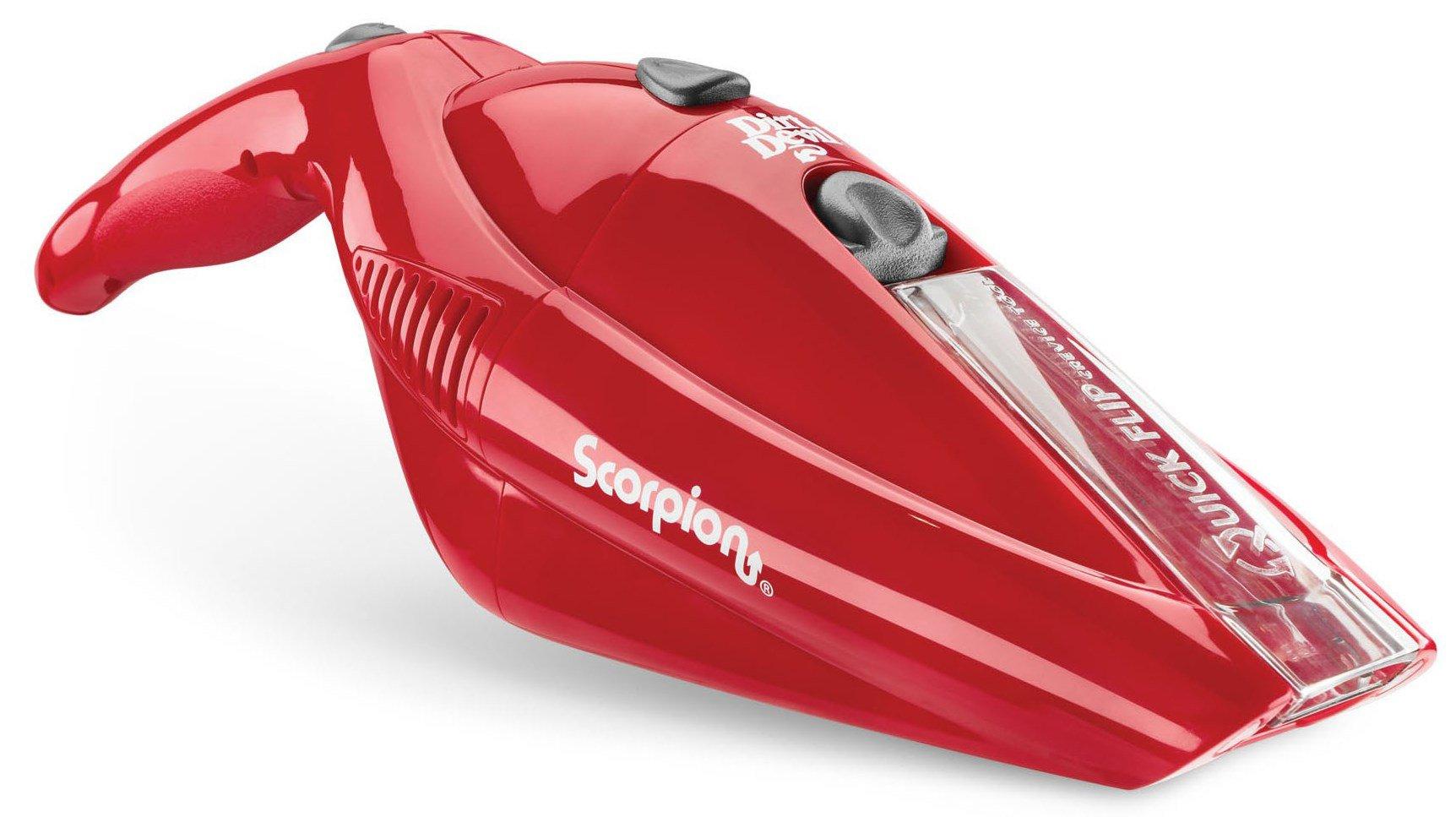 Scorpion Cordless Hand Vacuum Cleaner - Powerful Portable Vacuum for Home, Car, Pet Hair - Lightweight & Rechargeable for Quick Cleanups