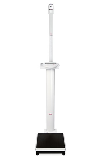 seca 769 Digital Column Scale with BMI Function - Accurate Weight & Body Mass Index Measurement for Home, Clinic & Fitness Use