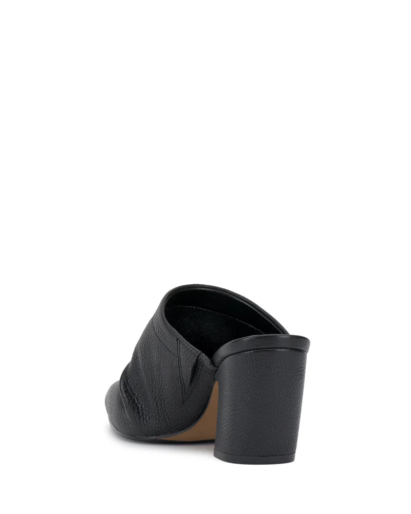 Carlie Slouched Pointed Toe Mule Shoes for Women - Black Comfortable Slide-On Loafers | Perfect for Office, Casual Outfits & Everyday Wear