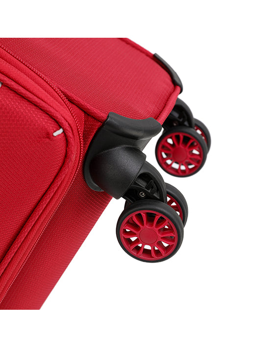 Tosca SO LITE AIR5055 3-Piece Lightweight Luggage Set - Red | Perfect for Travel, Business Trips & Vacations