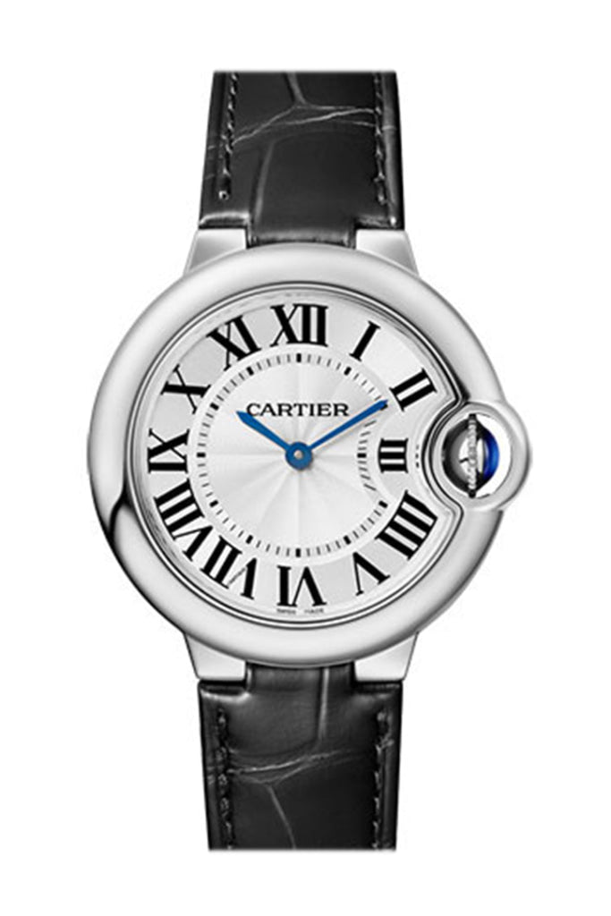 Cartier Ballon Bleu 33MM Stainless Steel Women's Watch WSBB0034 - Elegant Luxury Timepiece for Business, Parties & Special Occasions