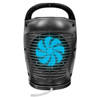 Milex PTC Ceramic Space Heater - Fast Heating, Energy Efficient Portable Electric Heater for Home, Office, Bedroom | Perfect for Winter, Small Rooms & Personal Use