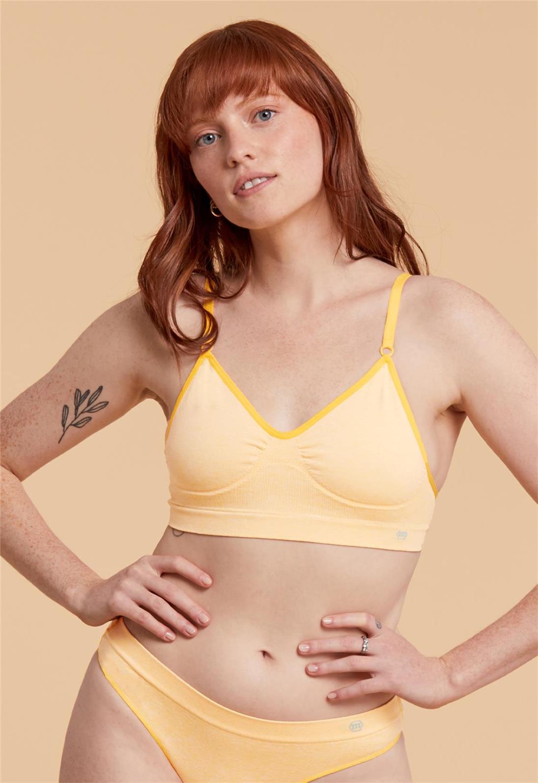 Nana Bra Glow Mix - Comfortable Wireless Bras for Women, Seamless Soft Support, Perfect for Yoga, Workout & Everyday Wear