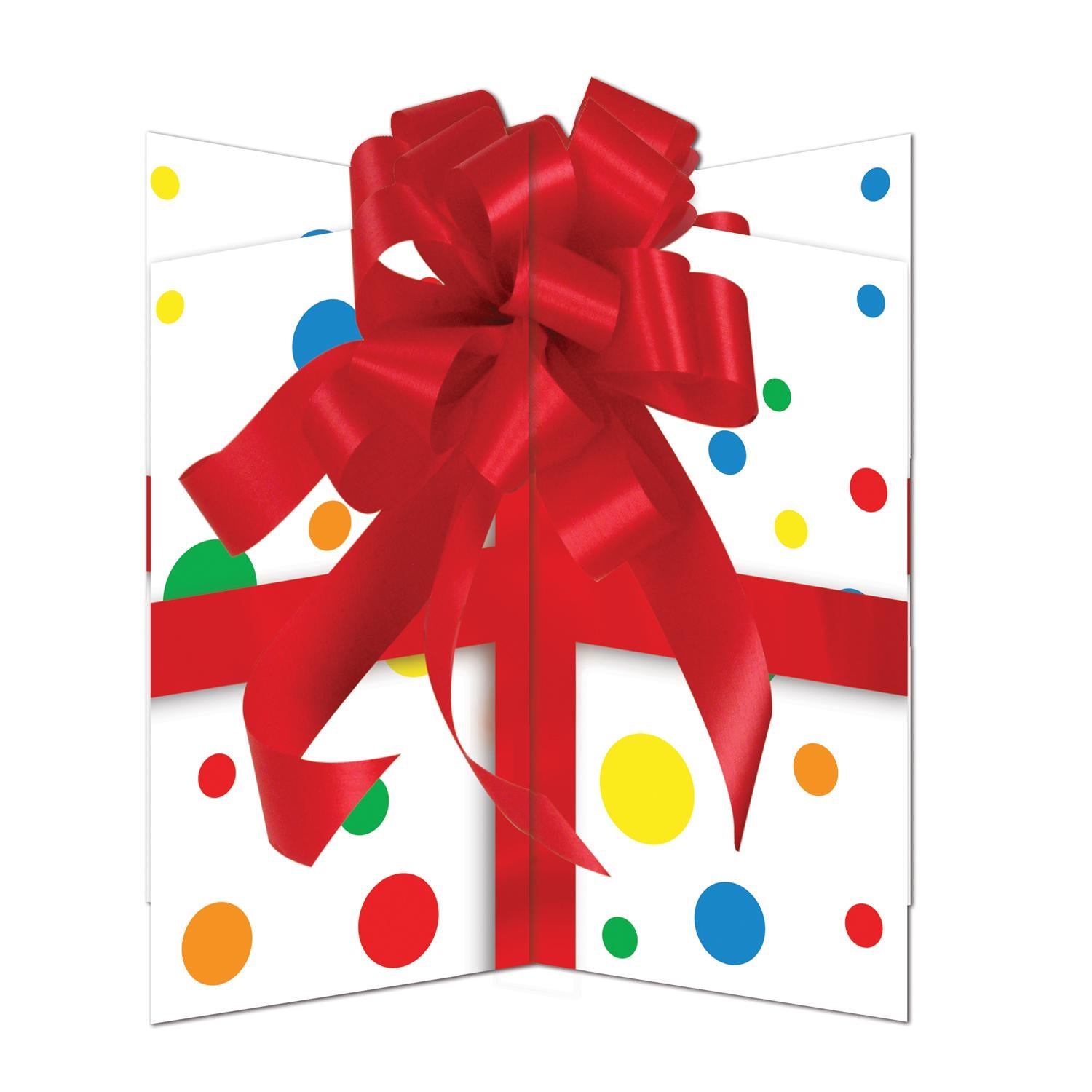 12 Pack Beistle 3D Party Gift Centerpieces - Colorful Table Decorations for Birthday, Wedding & Holiday Celebrations