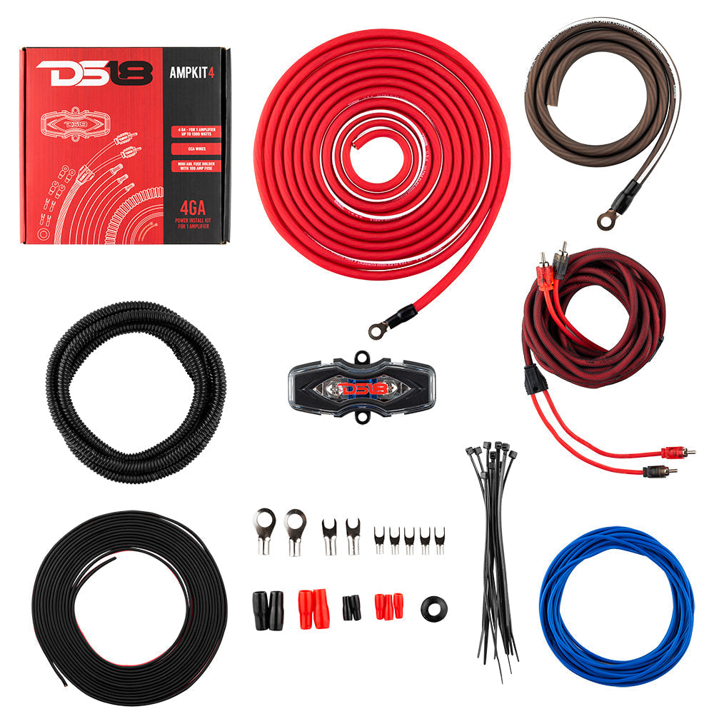 DS18 2006-2020 Honda Civic Sedan Front & Rear Door Speaker Upgrade Kit - 900W High Power Replacement for Enhanced Car Audio - Perfect for Music Lovers & Daily Commuters
