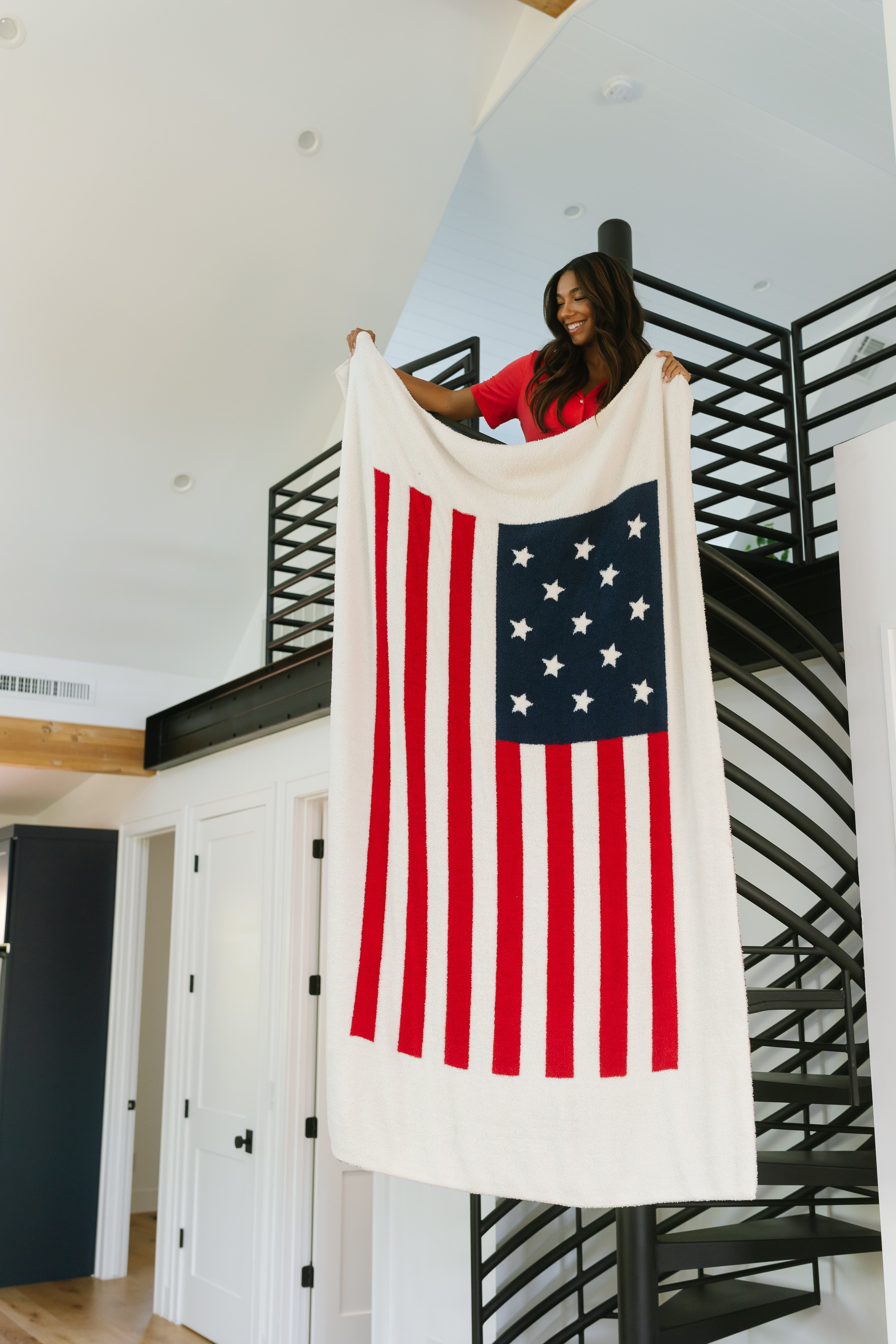 American Flag Home Decor - Patriotic Red USA Flag for Wall, Outdoor & Indoor Use - Perfect for 4th of July, Memorial Day & Veterans Day Celebrations