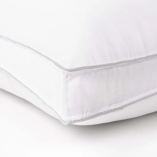 Premium Medium Density Down Alternative Gusset Pillows - Hypoallergenic & Supportive (Set of 2 or 4) | Perfect for Side Sleepers, Back Pain Relief & Luxury Bedding Upgrade