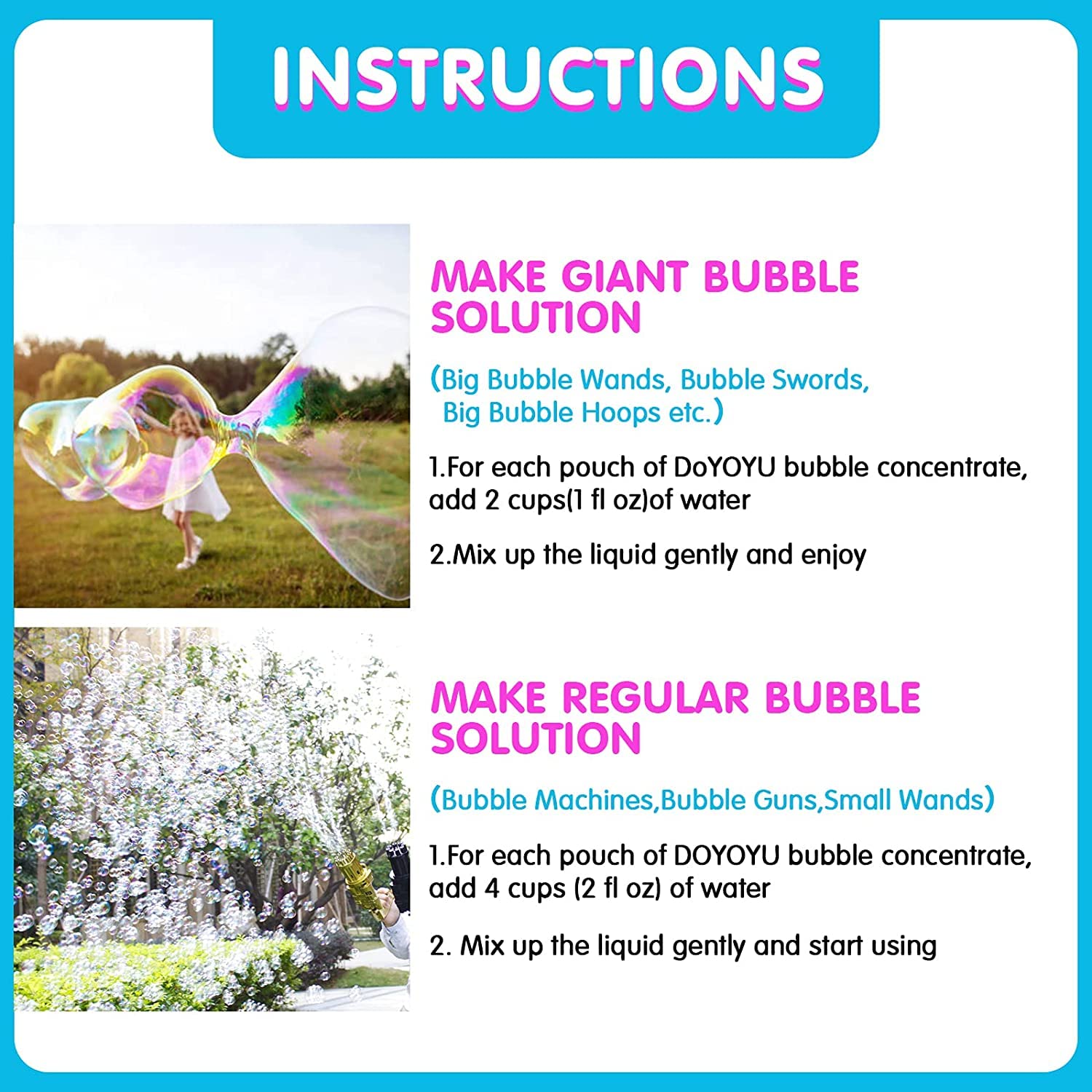 Automatic Bubble Blaster Gun for Kids - 24 Hole LED Bubble Maker Machine, Summer Outdoor Toys & Birthday Party Favors | Fun for Backyard Play, Park Adventures & Festive Celebrations