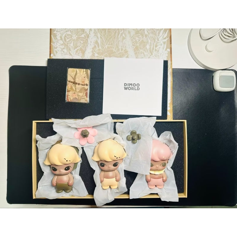 DIMOO Fairies In The Woods Flower And Fruit Limited Edition Collectible Figure Set - Perfect for Home Decor, Gift Giving, and Fantasy Collectors