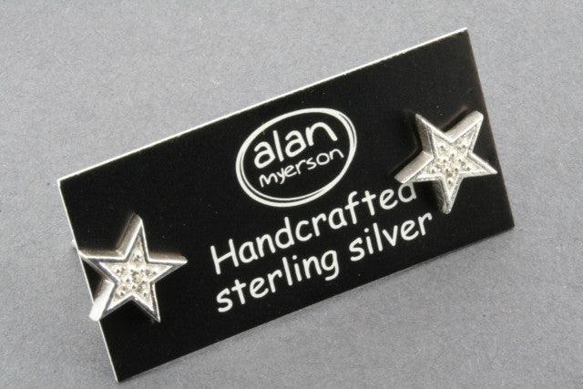 Starry Cubic Zirconia Stud Earrings for Women - Elegant & Sparkling Jewelry for Parties, Weddings & Everyday Wear