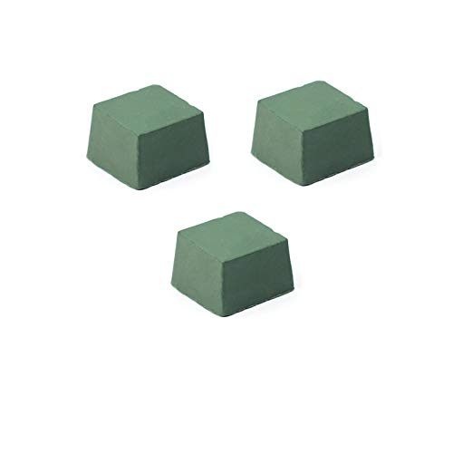 BRADEM 3-Piece Polishing & Sharpening Tool Set - Abrasive Strop for Knives, Tools, DIY Home Improvement (Green) - Perfect for Woodworking, Metalworking & Blade Maintenance