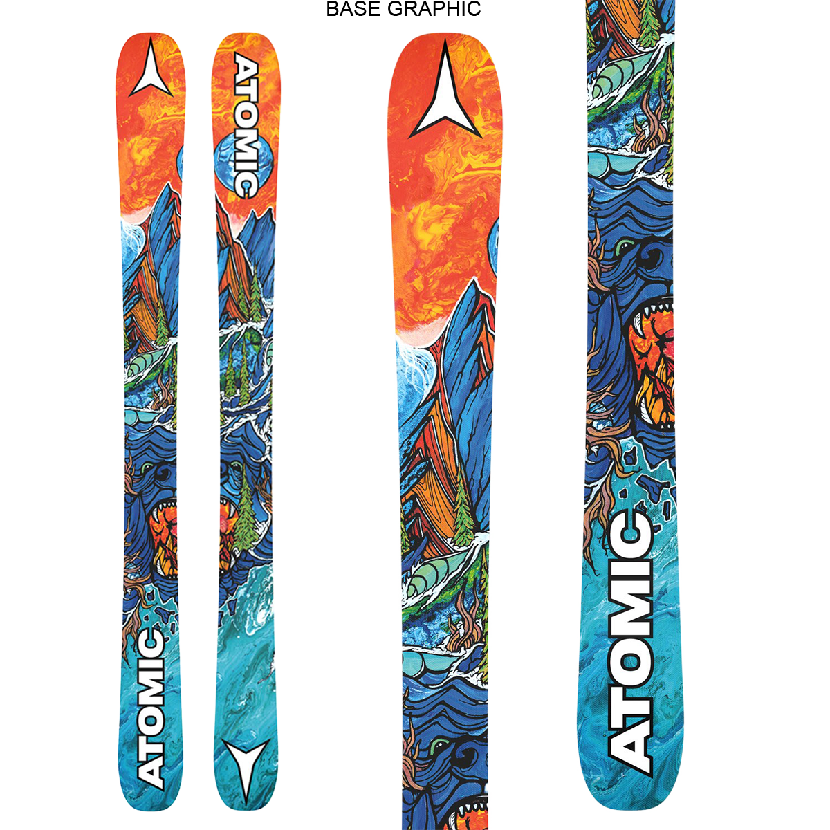 Bent Chetler Mini Skis - Lightweight All-Mountain Freestyle Skis for Men & Women | Perfect for Powder, Park, and Backcountry Skiing | Durable Construction for High Performance