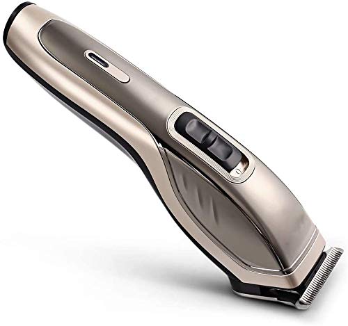 Professional Stainless Steel Hair Clipper - Smart Charging Hair Trimmer with Retro Push White Oil Head, Waterproof Rechargeable Electric Clipper for Men & Women - Perfect for Home Haircuts, Barber Shops, and Travel Grooming