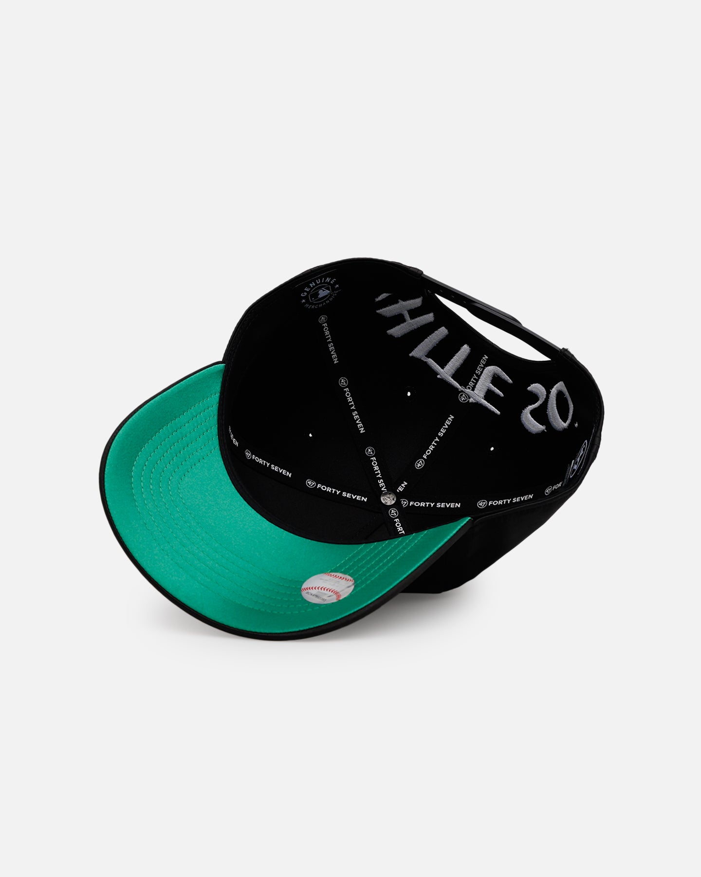 47 Brand Chicago White Sox 'Silky Way' Snapback Hat - Black Adjustable Hitch Back Cap for Men & Women - Perfect for Baseball Games, Streetwear Fashion & Sports Fans