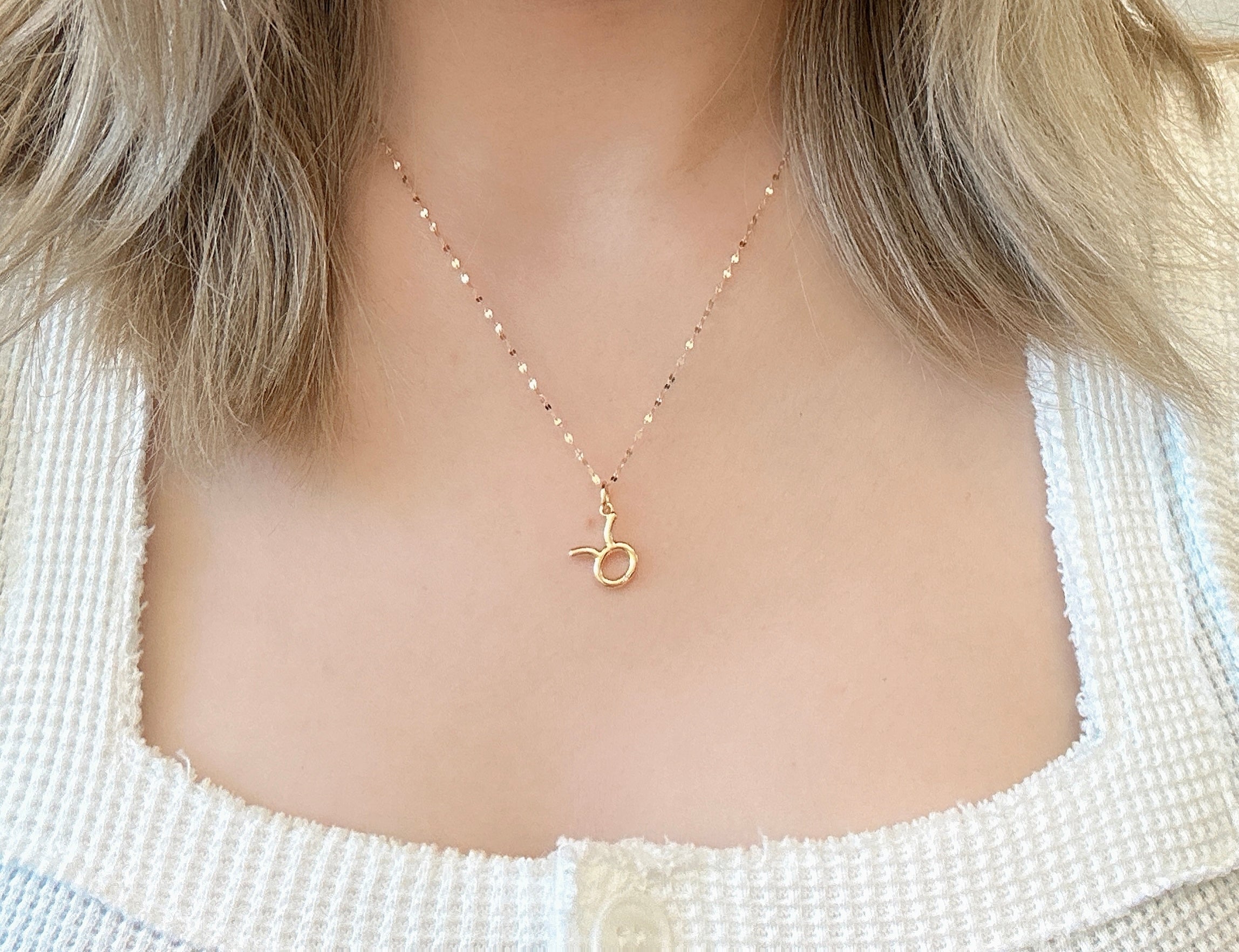 Amare Wear Zodiac Necklace - Taurus Horoscope Pendant for Women | Perfect Gift for Birthdays, Anniversaries & Astrology Lovers