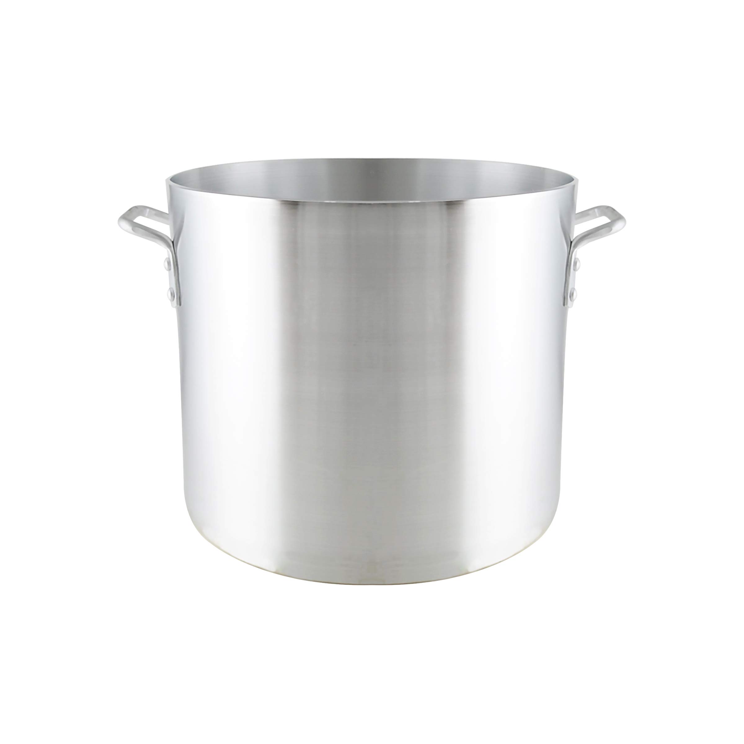 32 Quart Heavy Duty Aluminum Stock Pot - 6mm Thick for Professional Cooking, Canning, and Large Batch Meal Prep - Perfect for Home Chefs and Commercial Kitchens