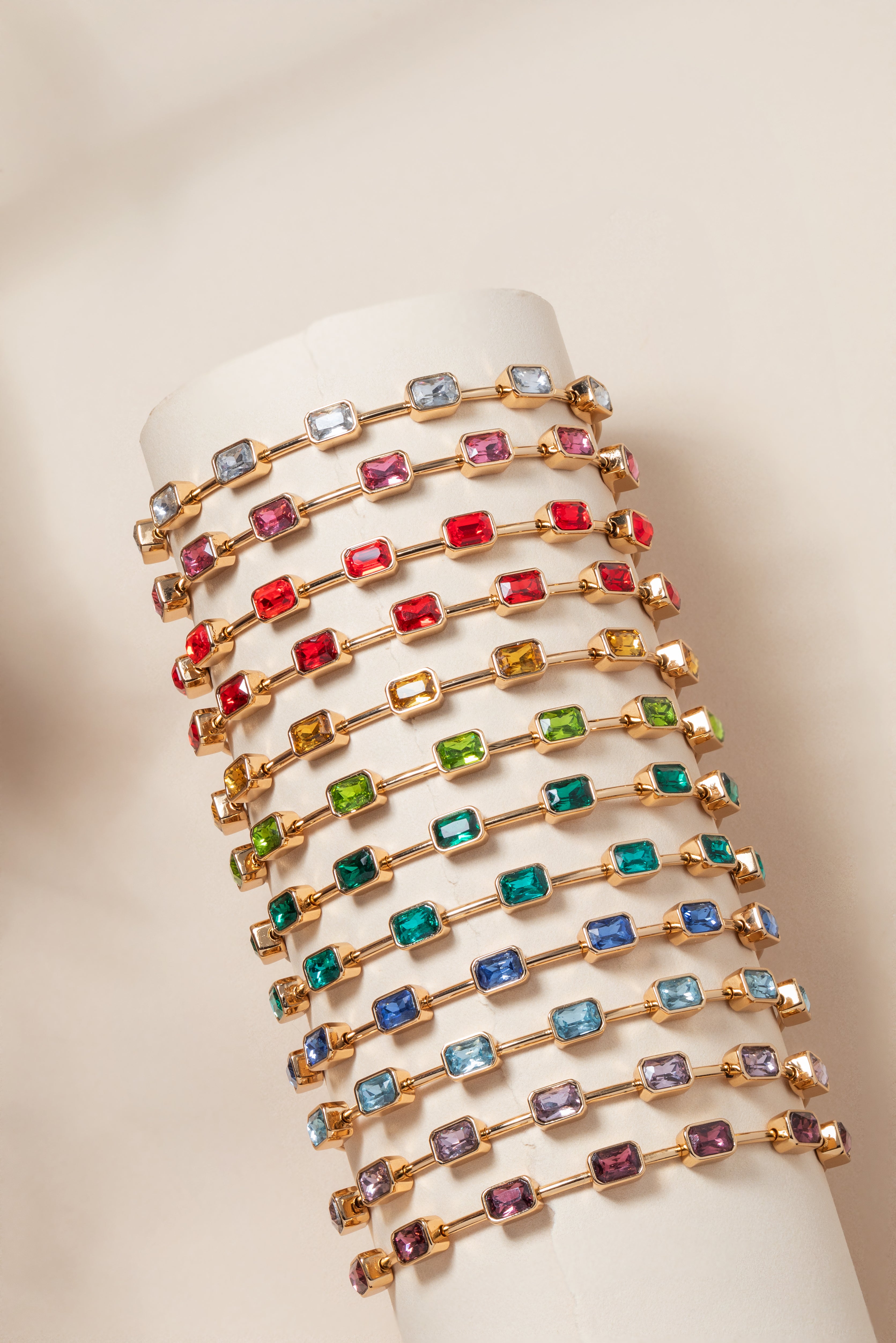 August Birthstone Emerald Cut Bangle - Sterling Silver Peridot Bracelet for Women | Elegant Jewelry Gift for Birthday, Anniversary & Special Occasions